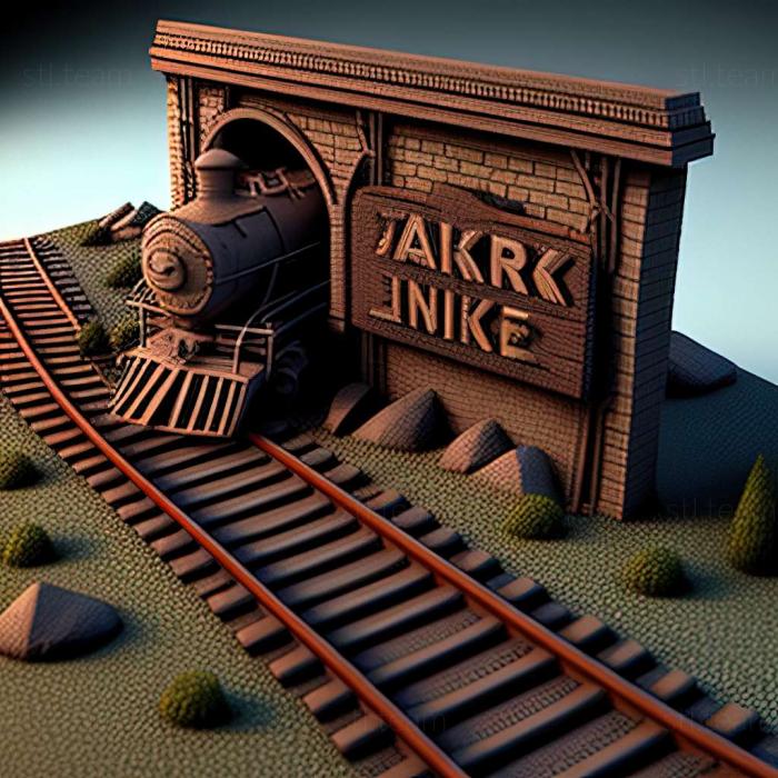 3D model Trainz 2009 Railroad Simulator game (STL)